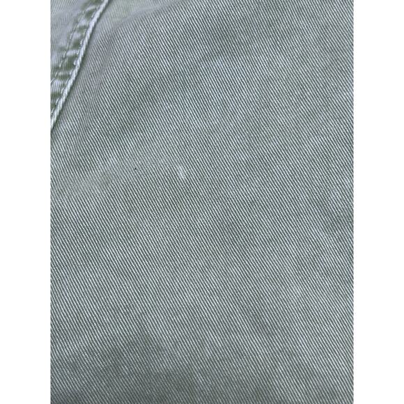 Abercrombie & Fitch Green Garment-Dyed Belted Shorts Size 34 Casual Vintage-Wash - Picture 9 of 9